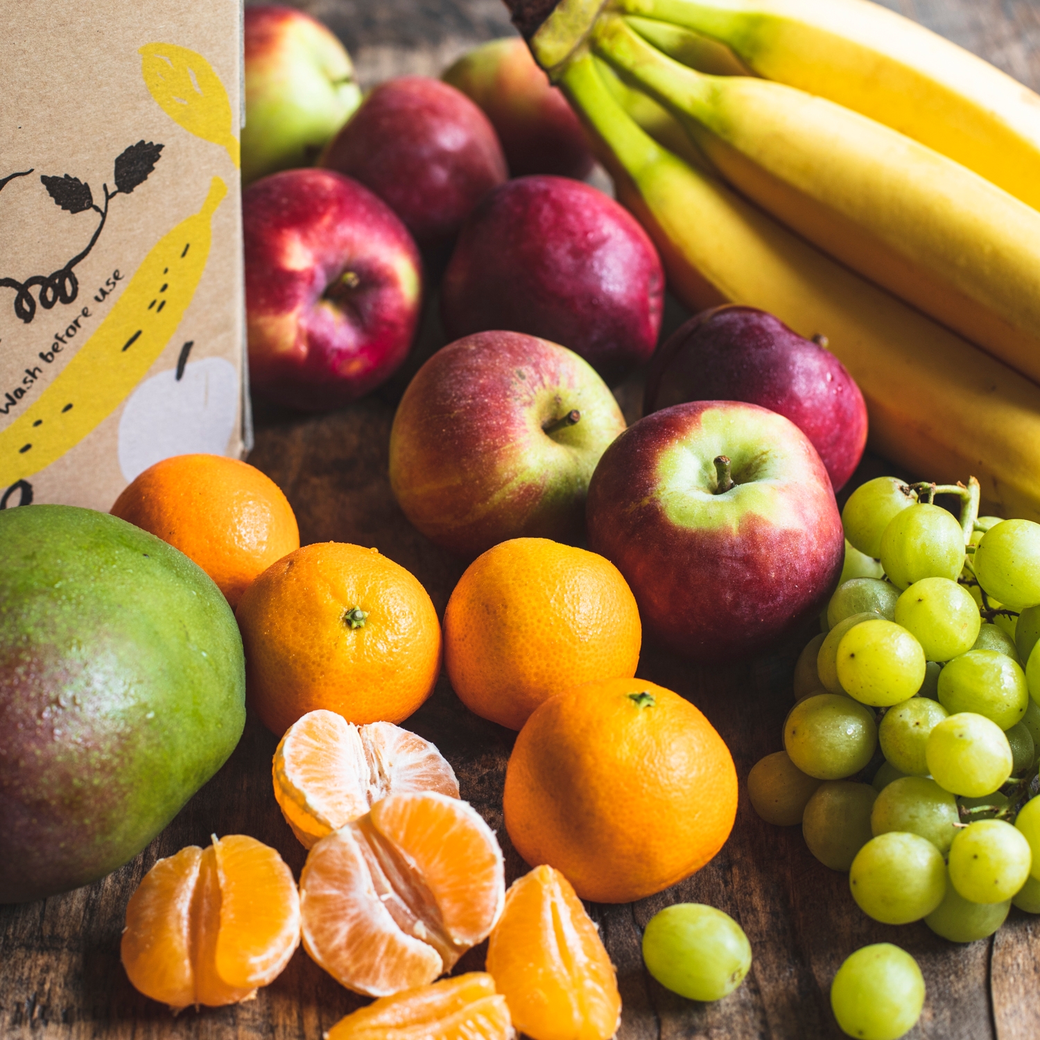 Organic fruit box