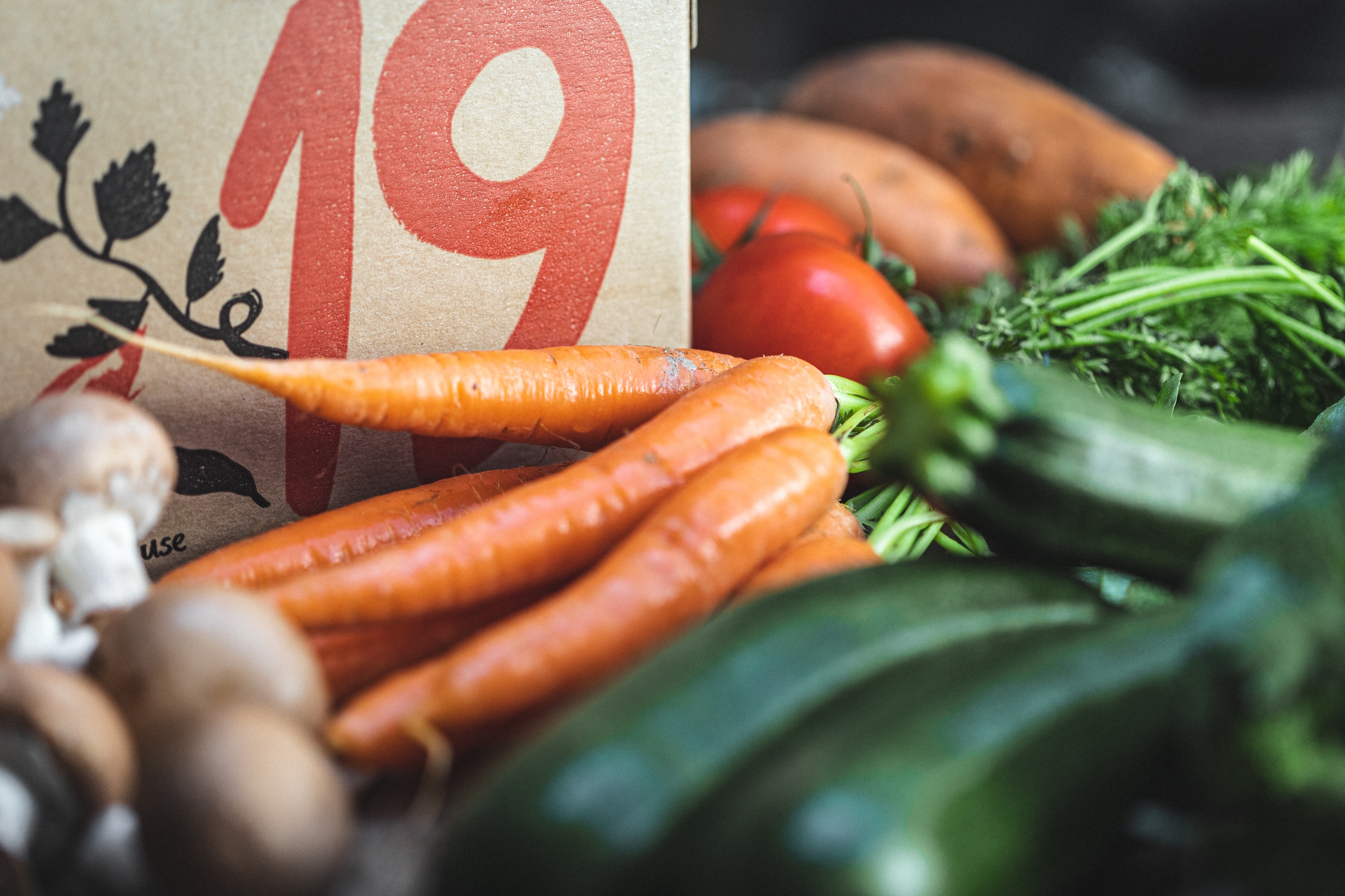 Familiar Favourites organic veg box