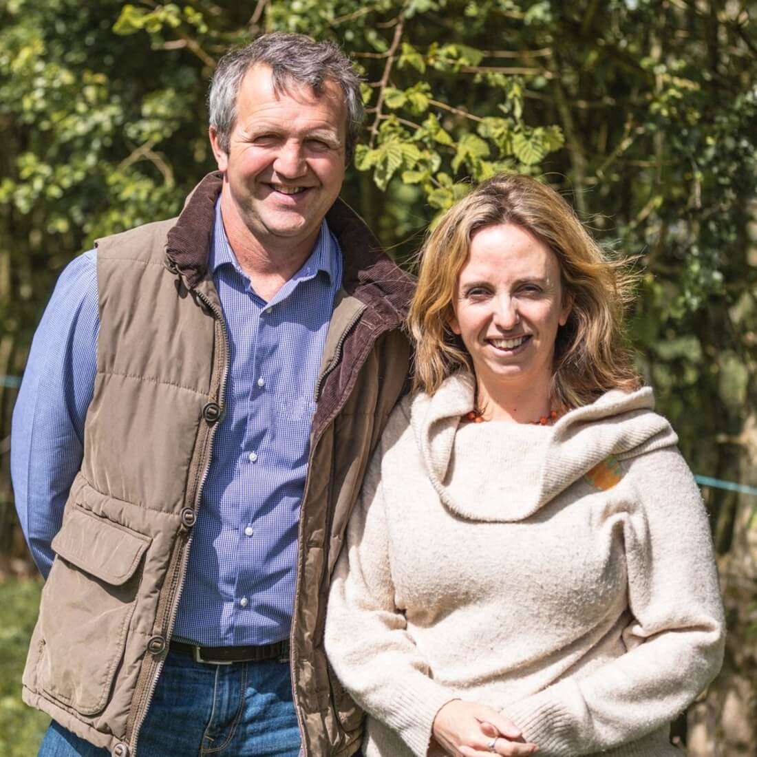 Portrait photograph of Cathy and Gordon Case 