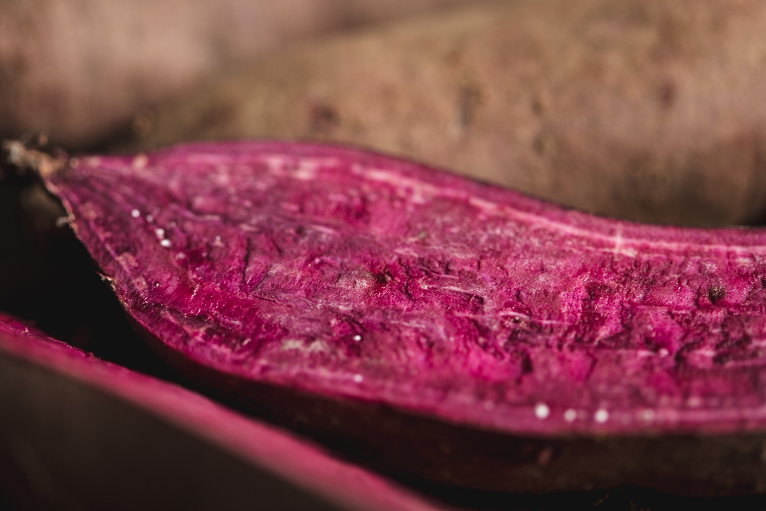 Purple sweet potatoes