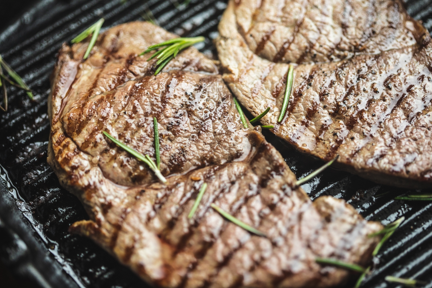 Venison steaks